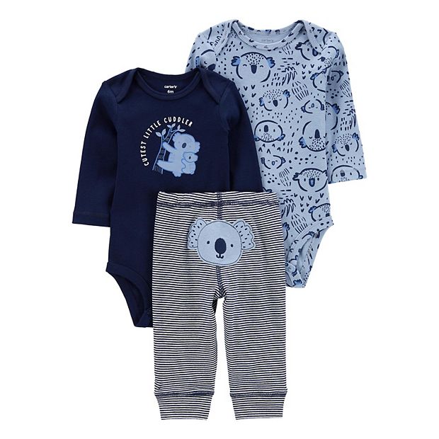 Carter's Carters Baby Boys Panda Little Characters Gift Bundle Collection