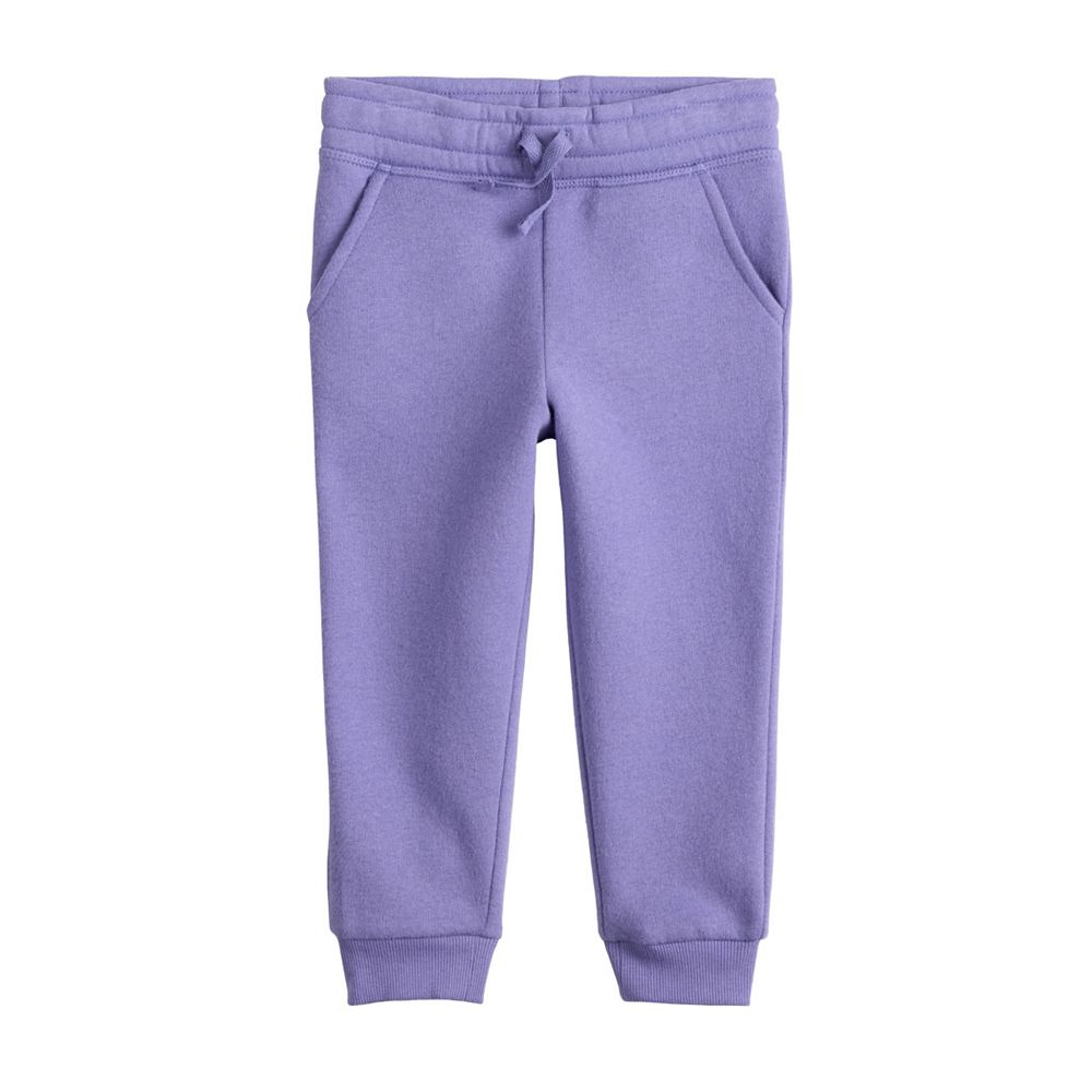 Toddler SS26 Knee-Length Jogger Pants (6m-5y) - Pink