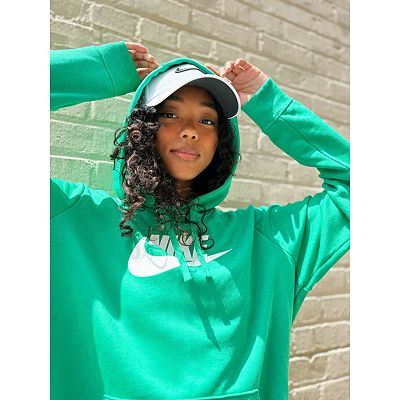 Teal nike sweatshirt womens sale