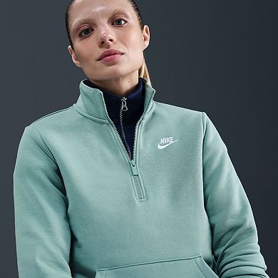 Women's Nike Sportswear Club Fleece Quarter-Zip Sweatshirt