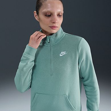 Women's Nike Sportswear Club Fleece Quarter-Zip Sweatshirt