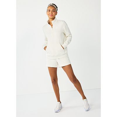 Women s Nike Sportswear Club Fleece Quarter Zip Sweatshirt