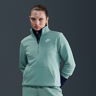 Women's Nike Sportswear Club Fleece Quarter-Zip Sweatshirt