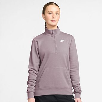 Women's Nike Sportswear Club Fleece Quarter-Zip Sweatshirt