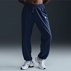 Navy nike sweatpants hotsell