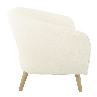 HomePop Sherpa Accent Chair