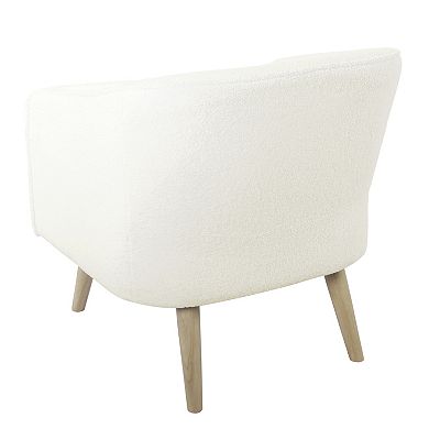 HomePop Sherpa Accent Chair
