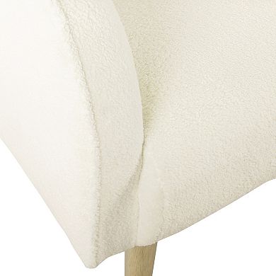 HomePop Sherpa Accent Chair