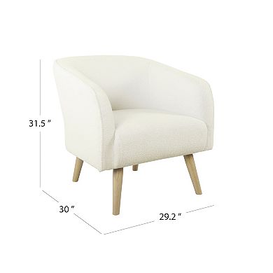 HomePop Sherpa Accent Chair