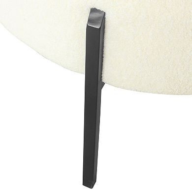 HomePop Modern Sherpa Ottoman
