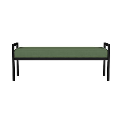 HomePop Modern Sherpa Bench