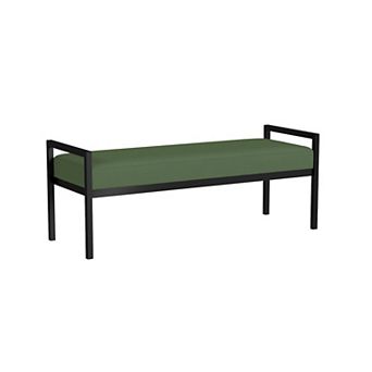 HomePop Modern Sherpa Bench