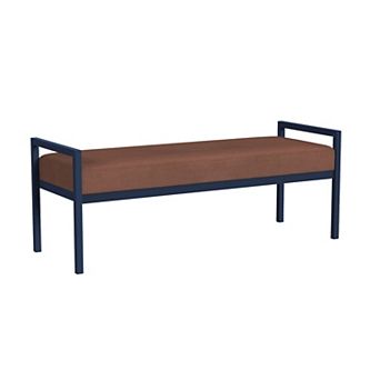 HomePop Modern Sherpa Bench