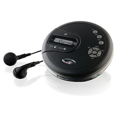 GPX Portable CD Player withFM Radio & Anti-skip