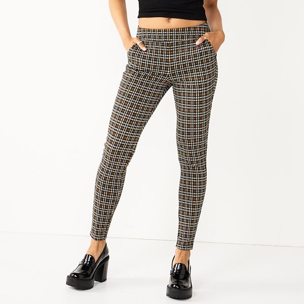 kohls brown leggings