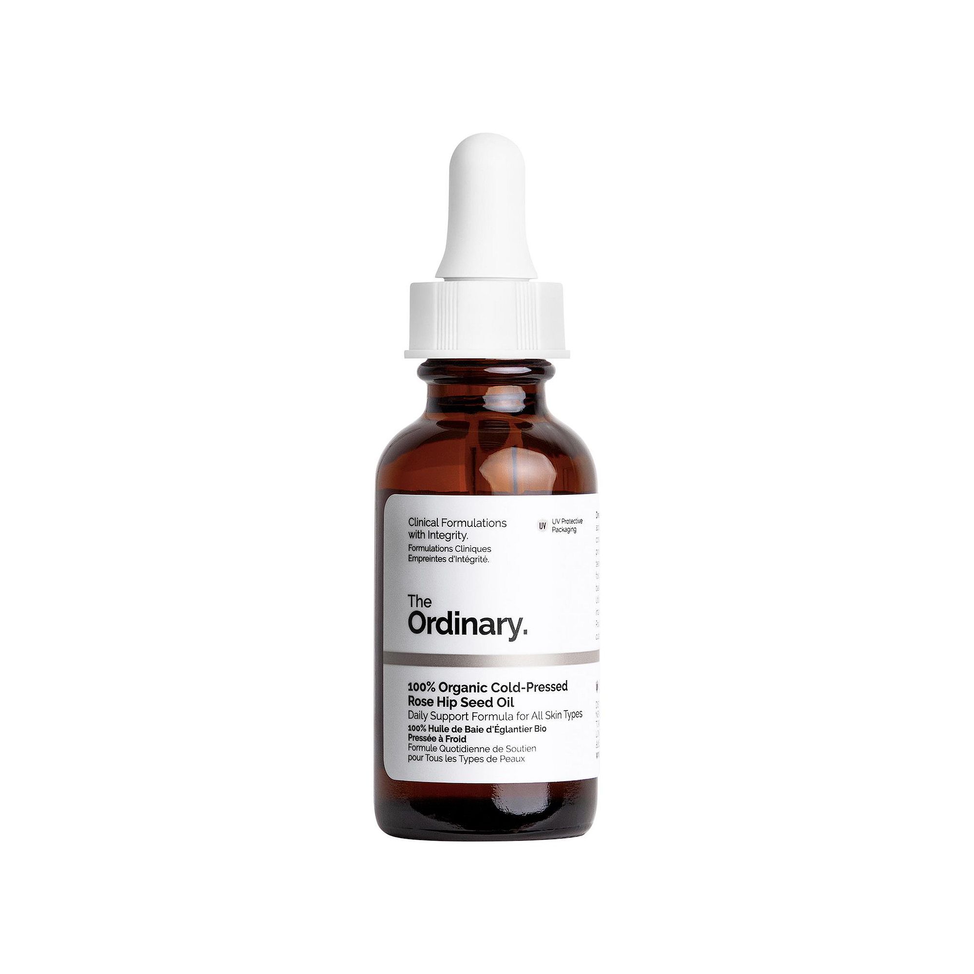 The Ordinary 100% Organic Cold-Pressed Rose Hip Seed Oil, Size: 1.01 FL Oz,