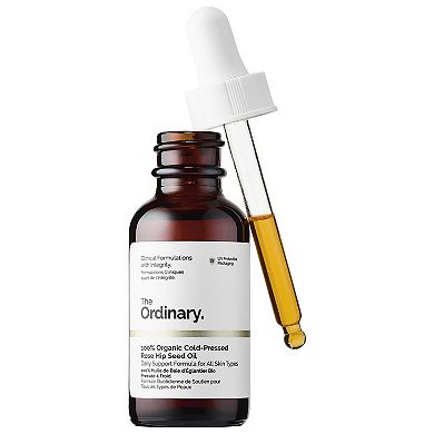 100% Organic Cold-Pressed Rose Hip Seed Oil for Skin Elascicity