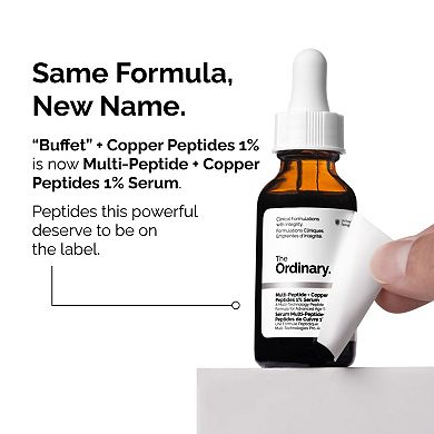 Multi-Peptide + Copper Peptides 1% for Wrinkles and Skin Elasticity