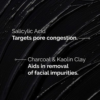 Salicylic Acid 2% Masque Clarifying Charcoal & Clay Mask for Blemish Prone Skin