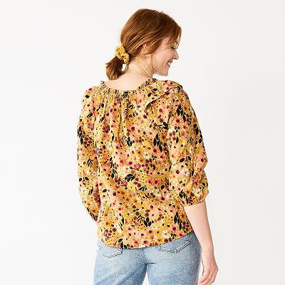 Kohls peasant tops online