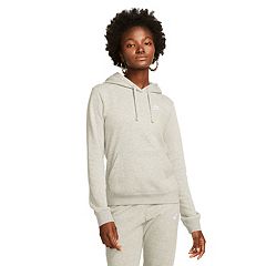 Nike Sportswear Essential Dk Gray / White Hoodie Women