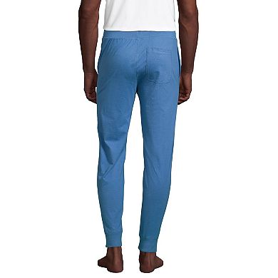 Big & Tall Lands' End Knit Jersey Jogger Pajama Pants