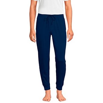 Big & Tall Lands' End Knit Jersey Jogger Pajama Pants