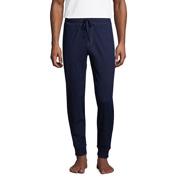 Big & Tall Lands' End Knit Jersey Jogger Pajama Pants