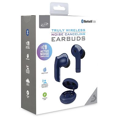 iLive Noise Cancelling 30-hr. Playtime True Wireless Earbuds