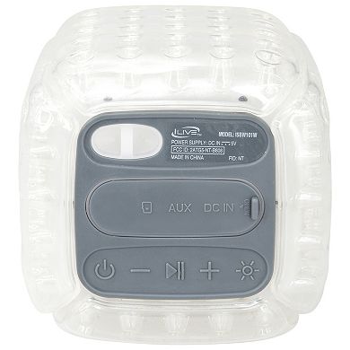 iLive Cushion Square Color Changing Bluetooth Speaker