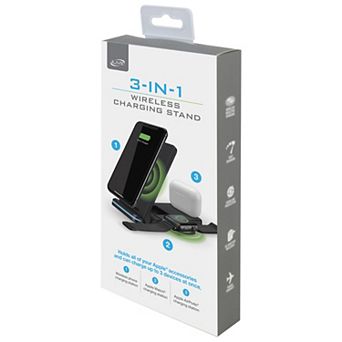 iLive 3-in-1 Wireless Charging Stand