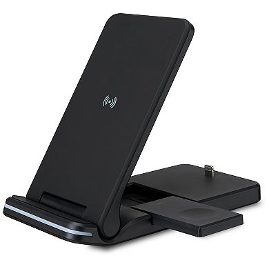 iLive 3-in-1 Wireless Charging Stand