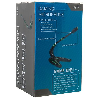 iLive Wired Gaming Podcast Style Microphone