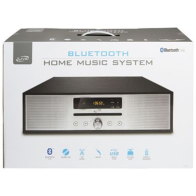 iLive Bluetooth CD FM Home Music System