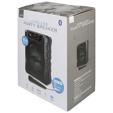 iLive Bluetooth Party Speaker with Microphone