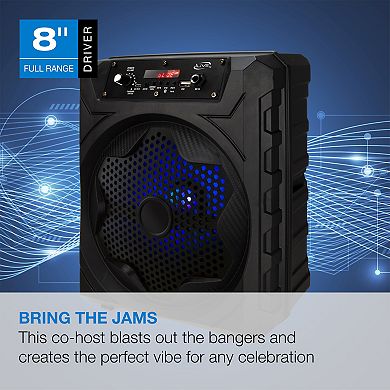 iLive Bluetooth Party Speaker with Microphone