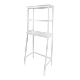 Casual Home Over The Toilet 2-Shelf Floor Decor