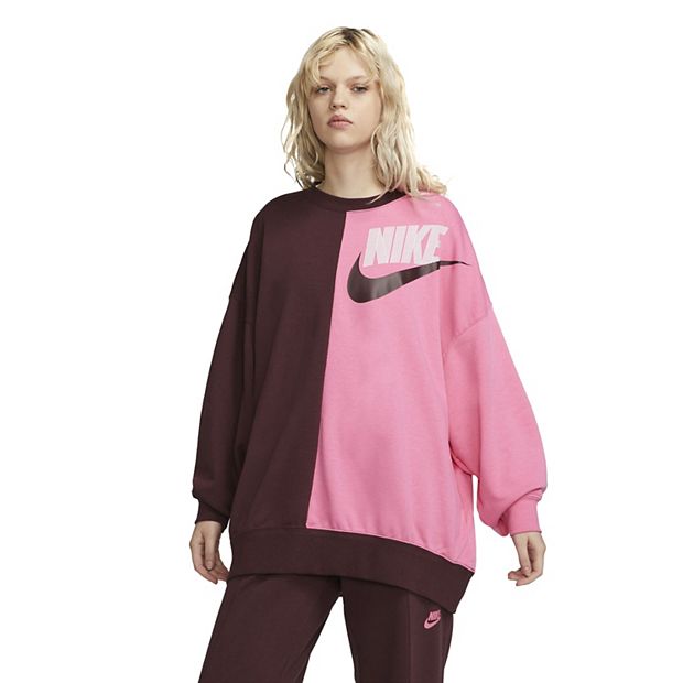 Nike oversized sweatshirt online women