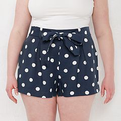 Mini Jean Shorts LC Lauren Conrad size 16,14,12,10,8,4,0,Mainly Blue & Other col 