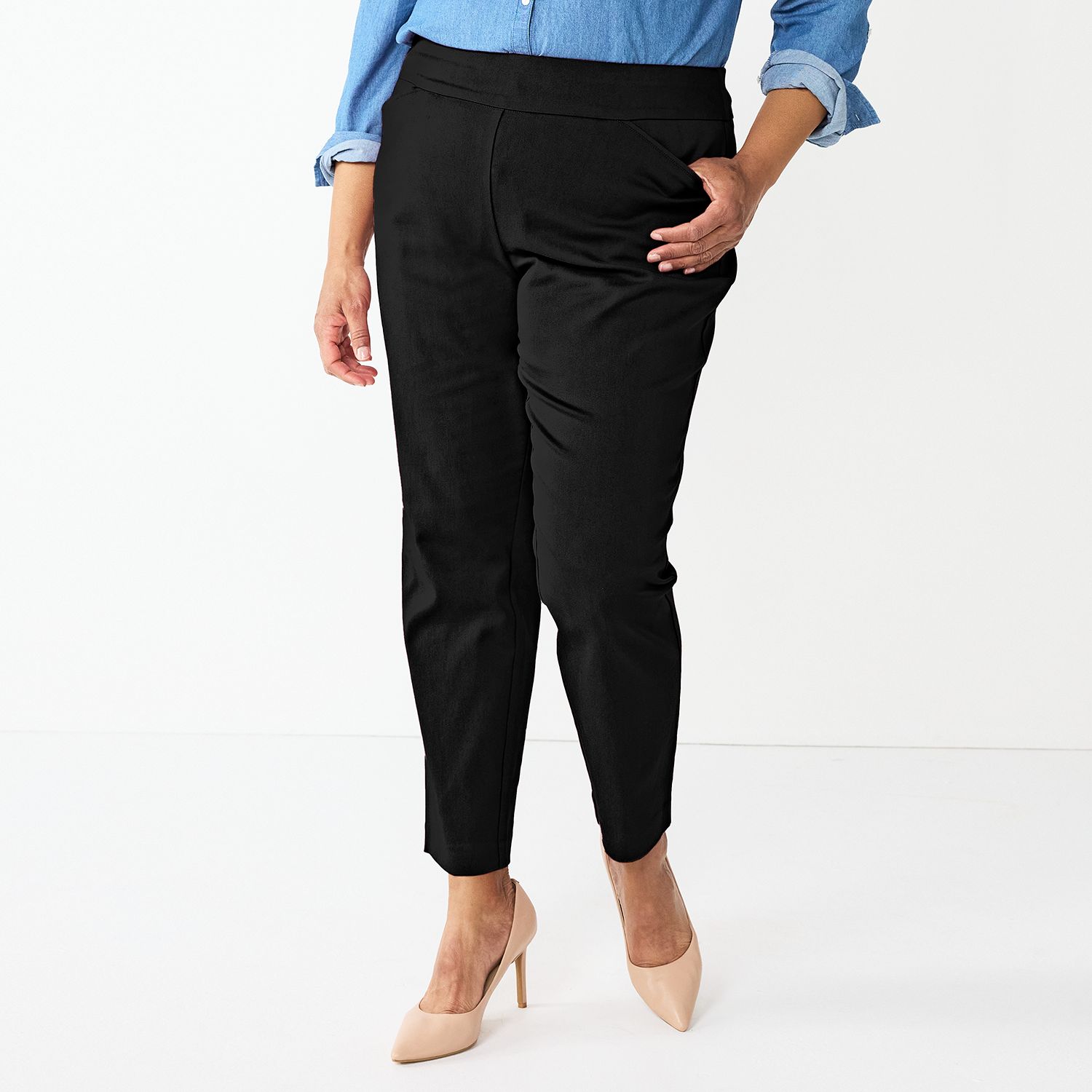 croft and barrow effortless stretch pants