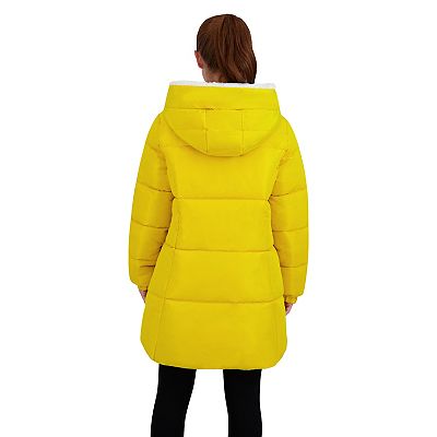 Juniors madden girl Long Puffer Coat