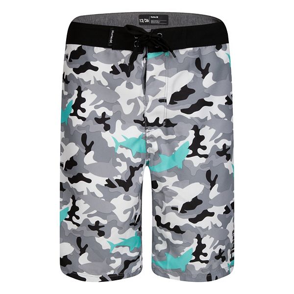Boys 8 20 Hurley Sharkbait Camo Boardshorts