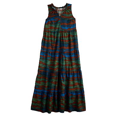 Women's Sonoma Goods For Life® Tiered Maxi Dress