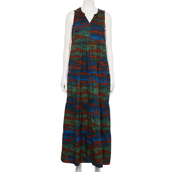 Women's Sonoma Goods For Life® Tiered Maxi Dress