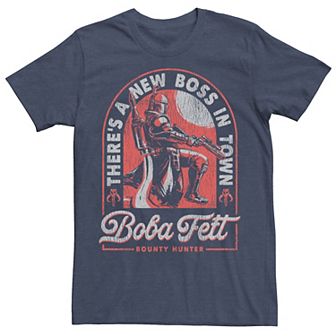 Men's Star Wars Boba Fett There's A New Boss In Town Tee