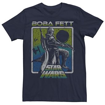 Men's Star Wars Boba Fett Boxed Sunset Tee