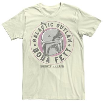 Men's Star Wars Boba Fett Galactic Outlaw Bounty Hunter Tee