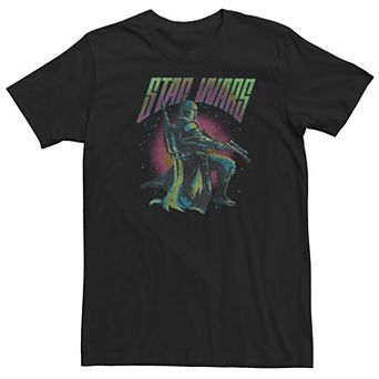Men's Star Wars Boba Fett Explosion Tonal Tee
