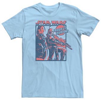 Men's Star Wars Boba Fett Bounty Hunters Team Shot Tee