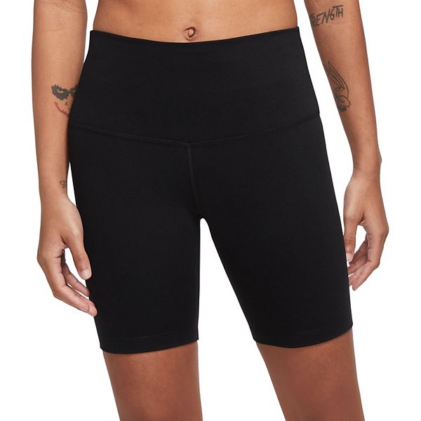 Nike Yoga Dri-FIT high-waisted 7-inch shorts in black